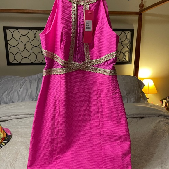 Lilly Pulitzer Layne stretch shift dress 00 new - Picture 1 of 7